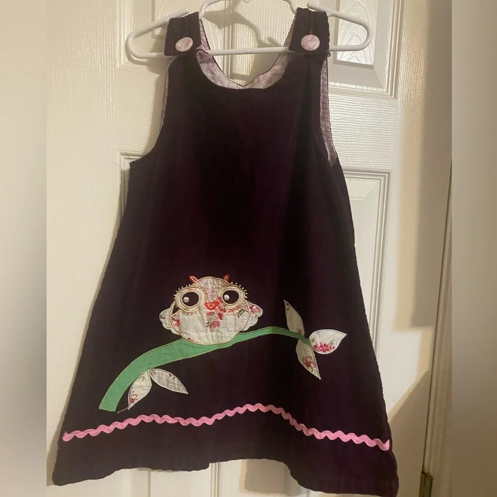 Powell Craft England Owl Appliqué Jumper